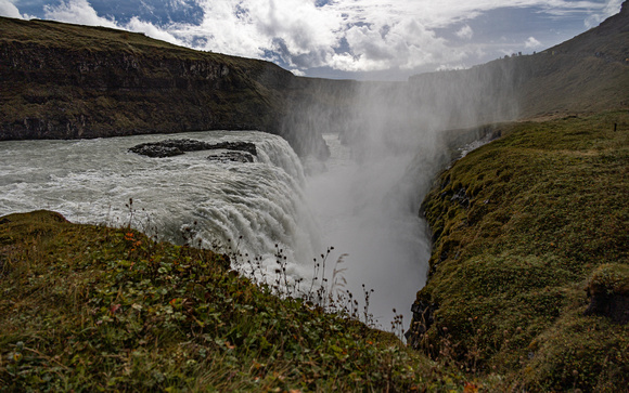 Gullfoss, the Golden Waterfall.