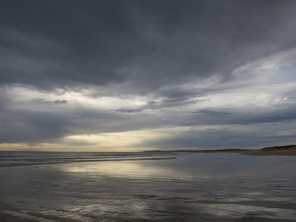 Early morning walk along the beach between St Combs and Rattray Head