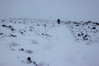 A snowy walk at the White Caterthun