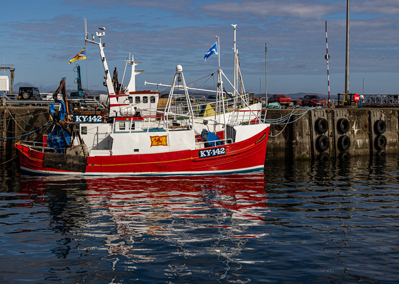 Mallaig reflections.