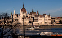 The parliament on the Pest side of the Danube.