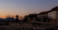 Sunset at Buda Castle.