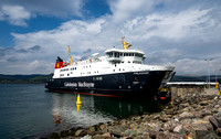 Kennacraig ferry terminal and the ferry to Islay.