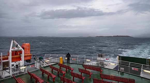On the CalMac ferry to Lewis
