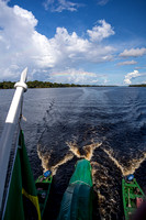 Heading upstream on the Rio Negro